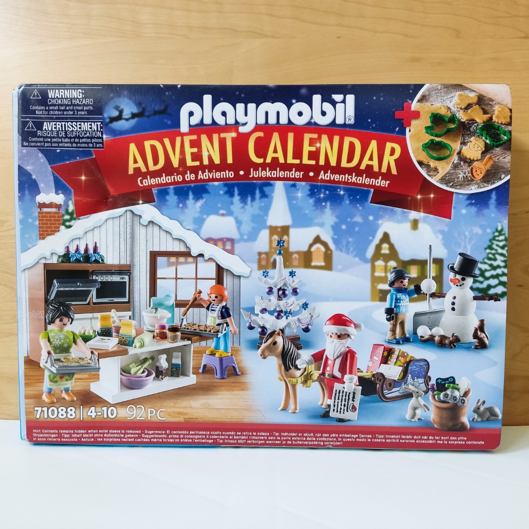 71088 Playmobil Advent Calendar Christmas Baking, Hobbies & Toys, Toys