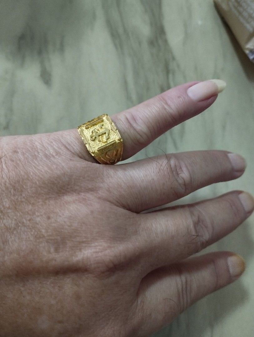 Pure gold new arrivals ring