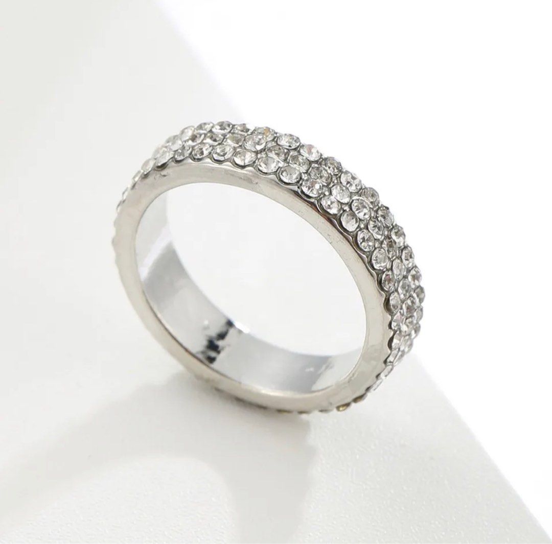 925 silver 14k gold plated Rings Women s Fashion Jewelry