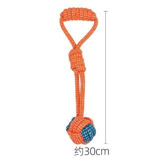 橘色🍊拉繩球結玩具