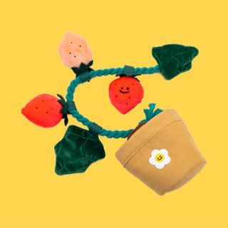 藏食玩具 草莓🍓盆栽