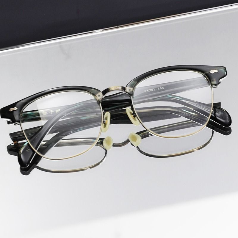 金子眼鏡, KV-131 GRS, SIZE:54-21-155, 男裝, 手錶及配件, 眼鏡