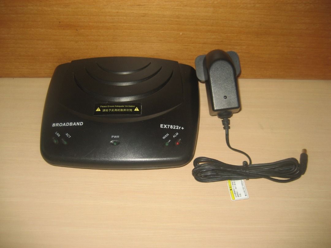 🌟🌟🌟 💯%原裝【 PCCW EX7822r+】XAVi Modem Router 連 【原裝】火牛 適合還機 HKT PCCW 電訊盈科 ...