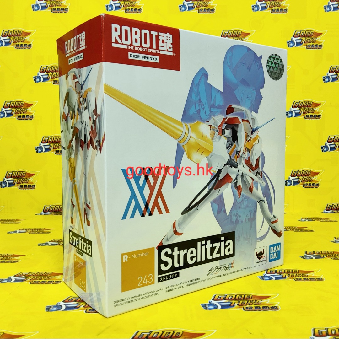 全新未開封BANDAI ROBOT魂243 DARLING IN THE FRANXX STRELITZIA 親愛