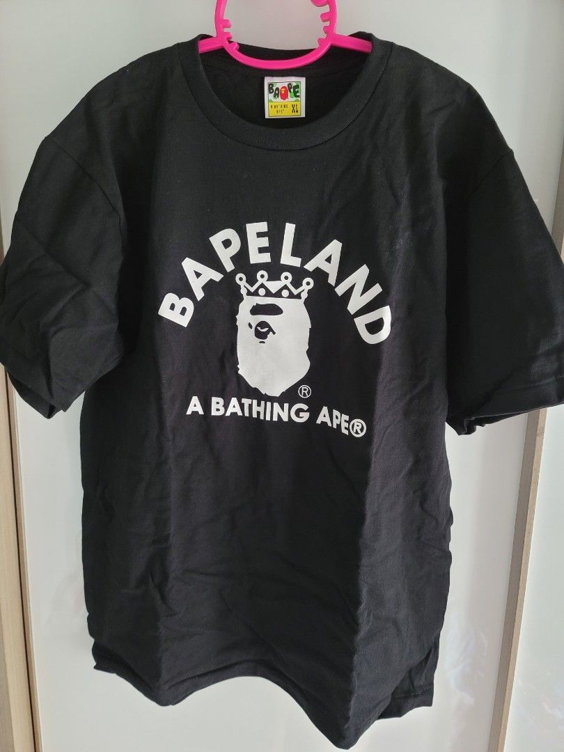 bape【超貴重】BAPELAND STAFF(ベイプランド スタッフ) 半袖Tシャツ ...