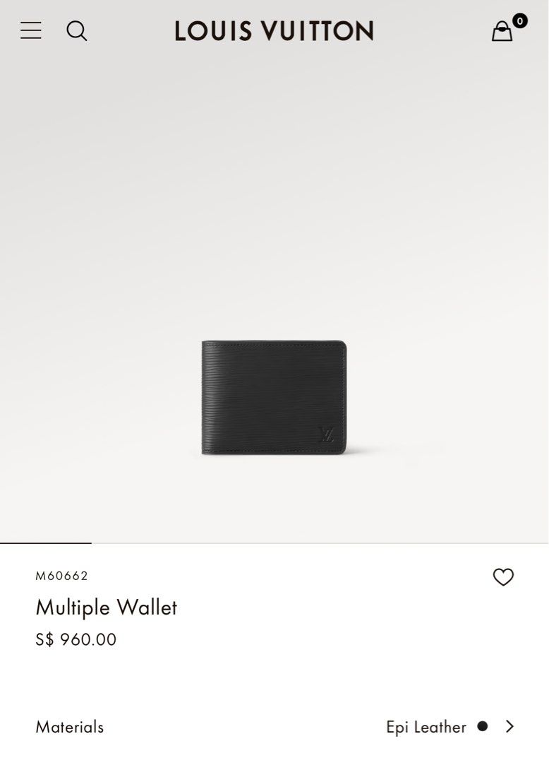 Louis Vuitton Multiple Wallet, Multi