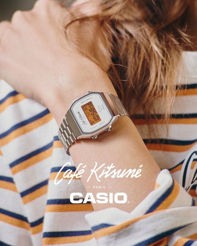 Cafe Kitsune x Casio A168WECK-7AJR