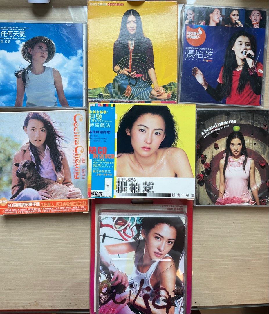 張柏芝CD+DVD, 興趣及遊戲, 音樂、樂器& 配件, 音樂與媒體- CD 及DVD - Carousell