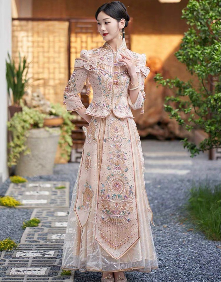 FOR RENT Chinese Traditional Wedding Event Dress High Tea