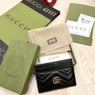 二手 Gucci Marmont 卡夾 卡套 卡片夾 卡片套 名片夾 名片套 二手Gucci 二手精品 二手精品卡片套卡夾
