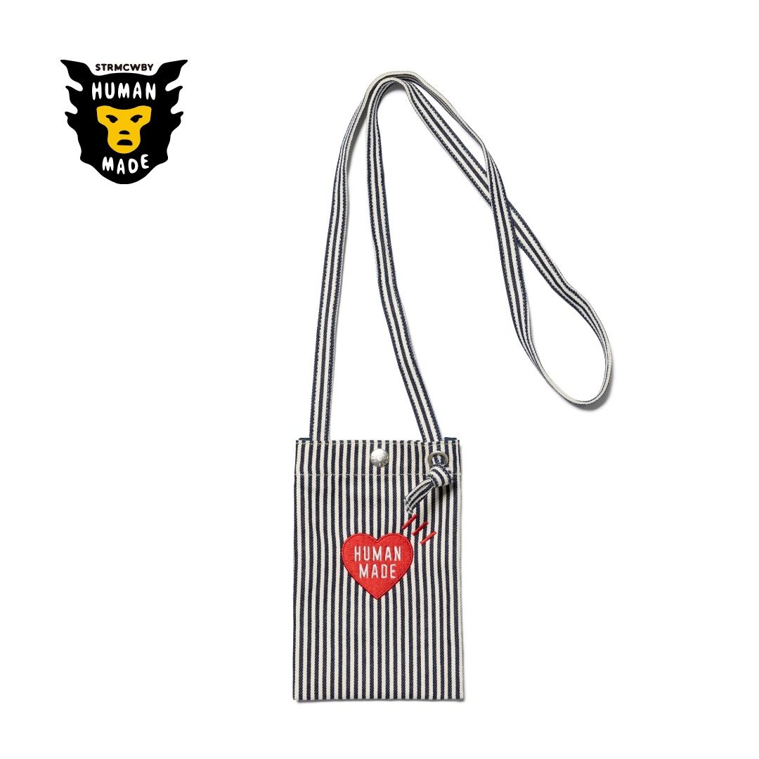 🇯🇵日本代購HUMAN MADE HICKORY MINI SHOULDER BAG HUMAN MADE斜孭袋