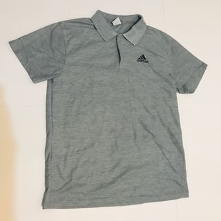 快速出貨!《adidas 灰色 短袖 POLO衫 上衣 非正》#23開學季