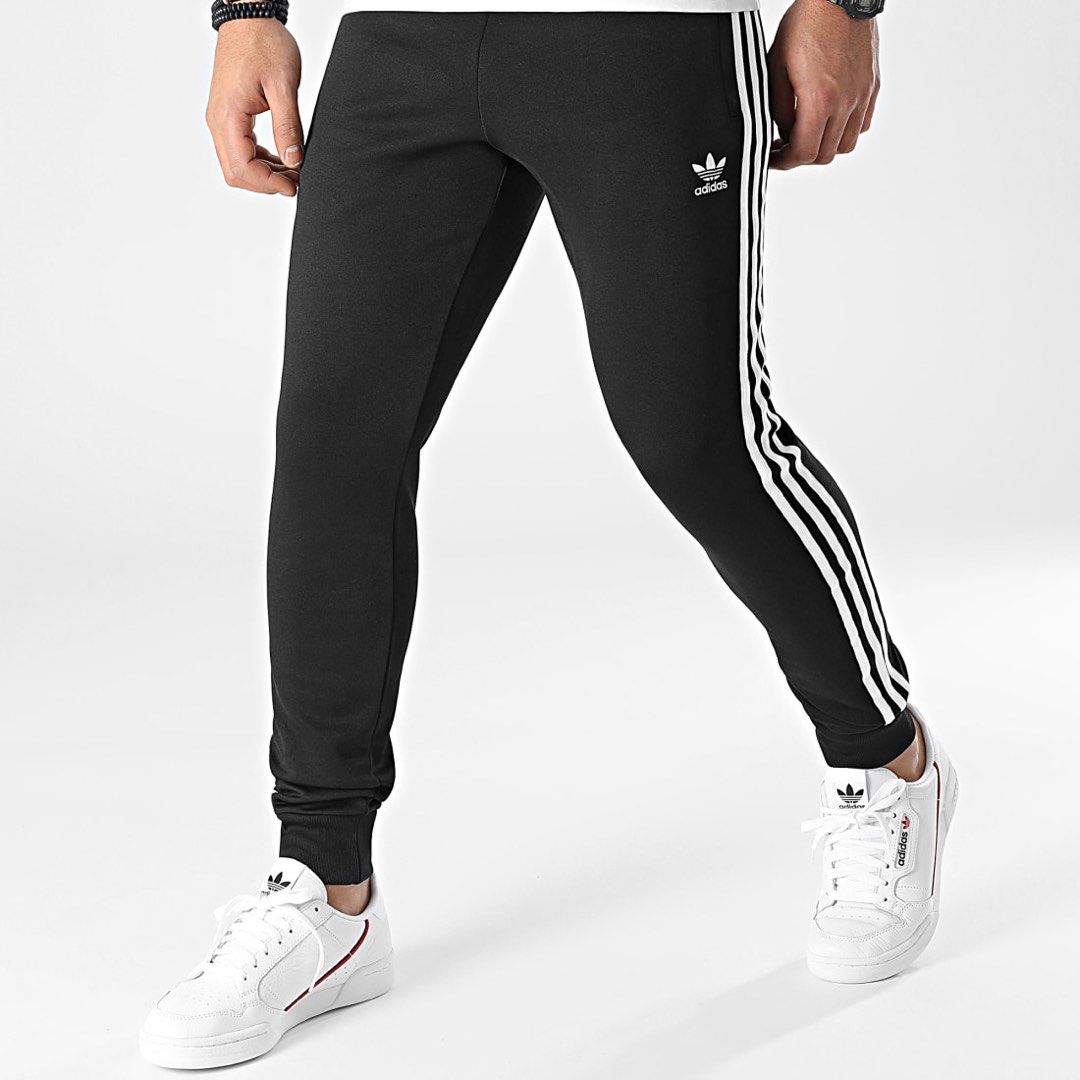 adidas Originals Women's Nylon Mesh Cuffed Sweatpants Grey Joggers Trousers  Pant | eBay