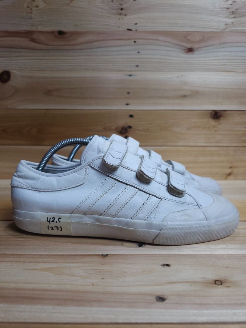 ADIDAS SKATEBOARDING MATCHCOURT CF TRAINERS WHITE Fesyen Pria Sepatu Sneakers di Carousell