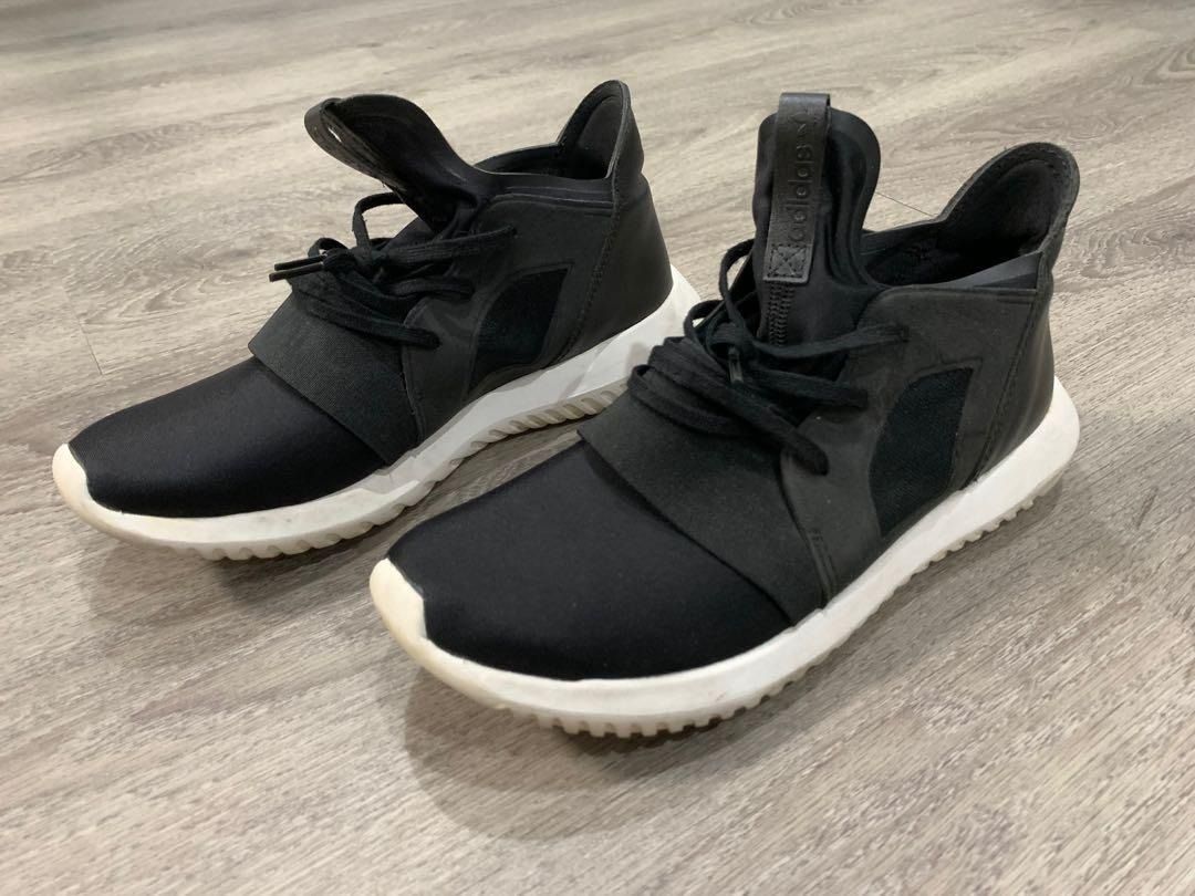 Adidas tubular defiant top trainers