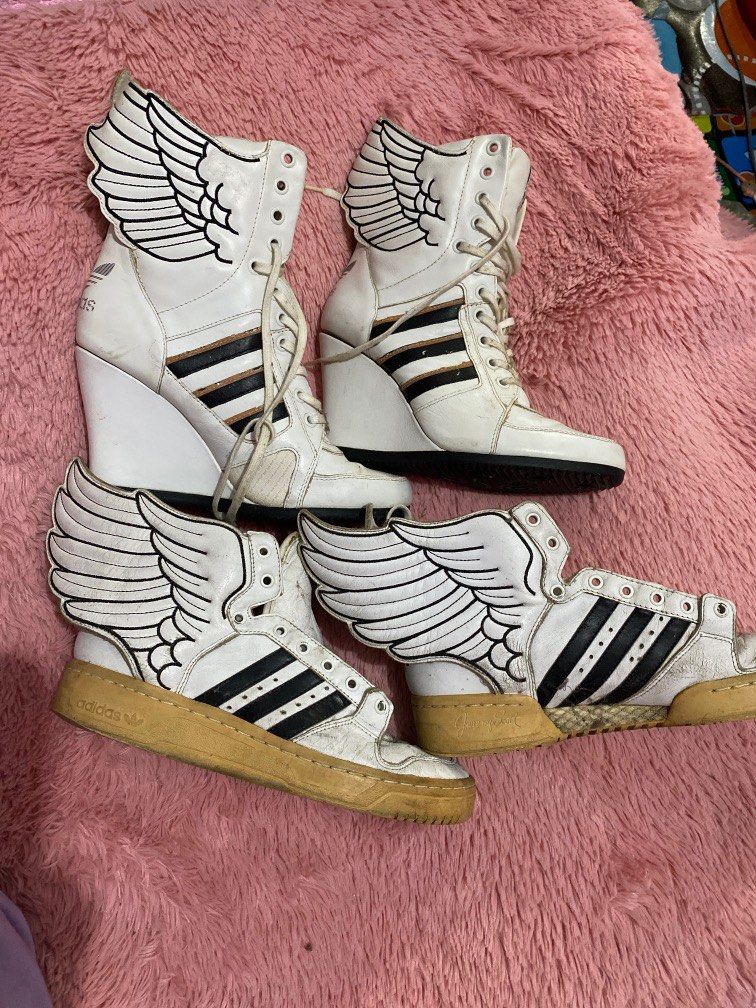 DEFECT Adidas X jeremy Scott sneaker wedges kasut couple Men s