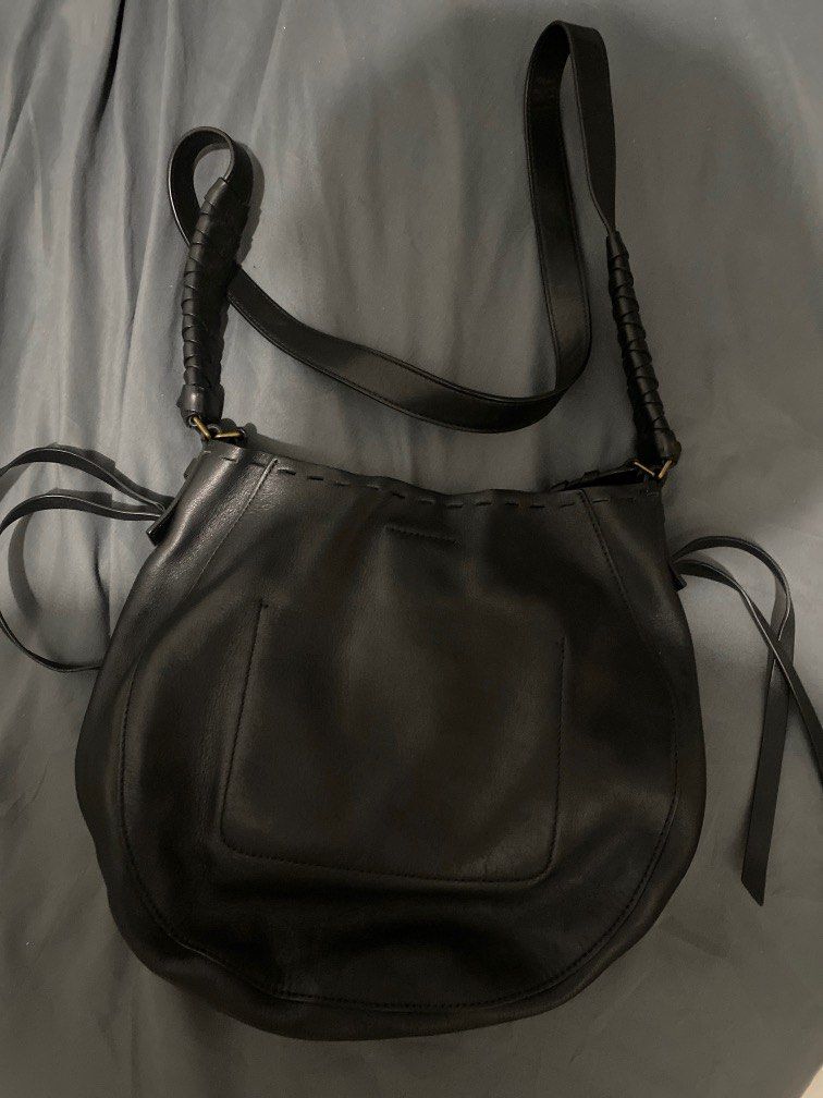 Allsaints best sale leather bag