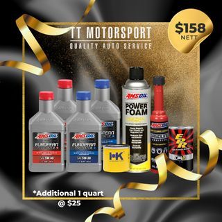 AMSOIL EUROPEAN SERIES SERVICING