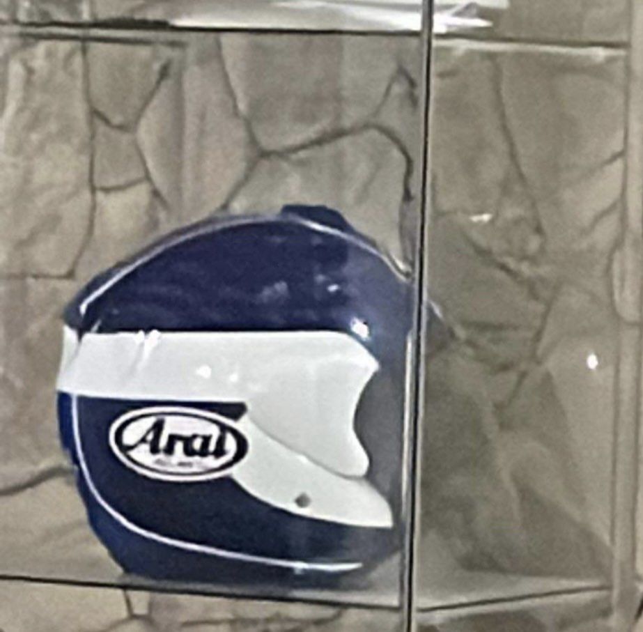 Arai Taira Blue, Motorcycles, Motorcycle Accessories on Carousell