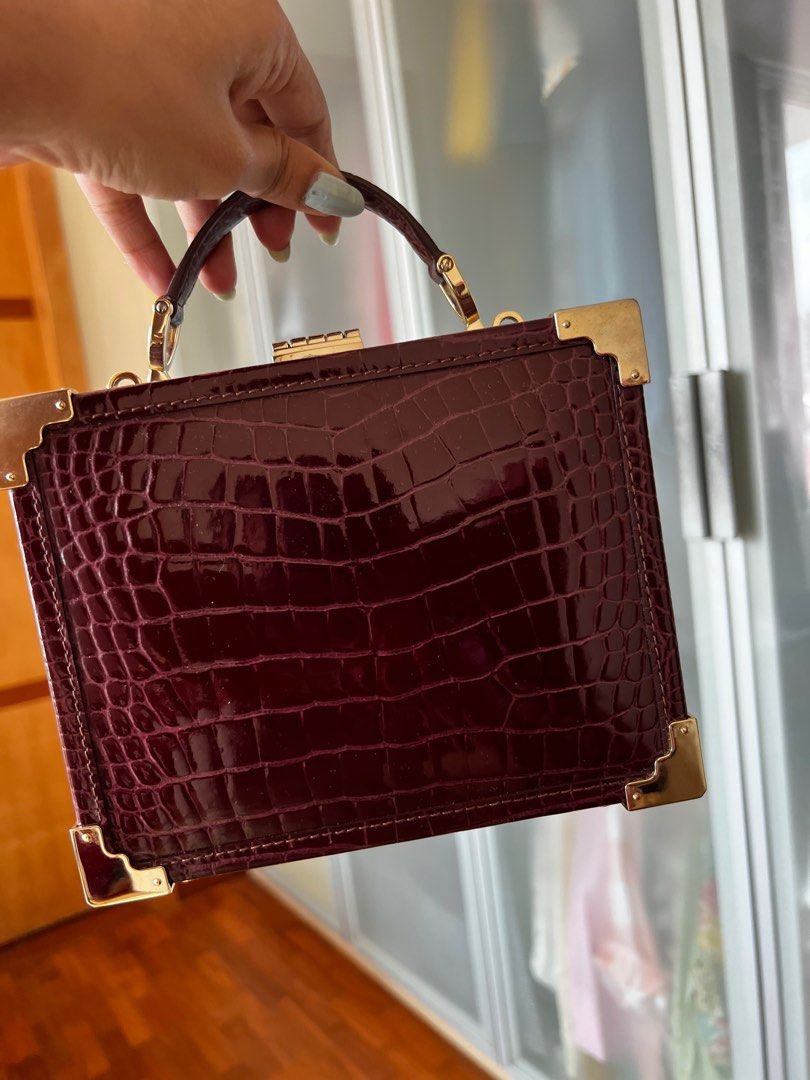 Aspinal of London trunk bag Women s Fashion Bags Wallets