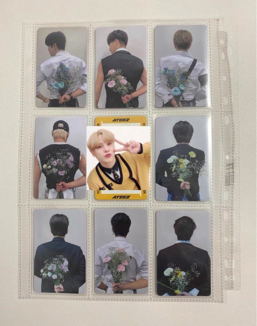 ATEEZ sharing movement guerrilla makestar luckydraw, Hobbies