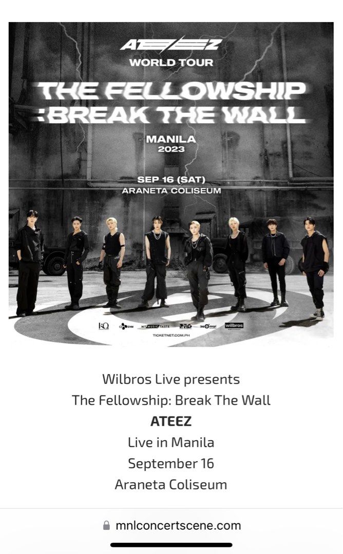 ATEEZ VIP STANDING TICKETS DISCOUNTED, Tickets & Vouchers, Event