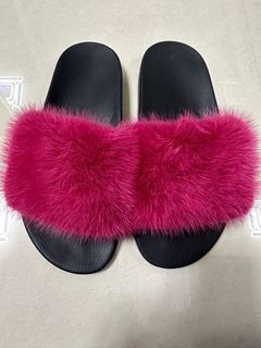 Authentic Givenchy Slides in Fur