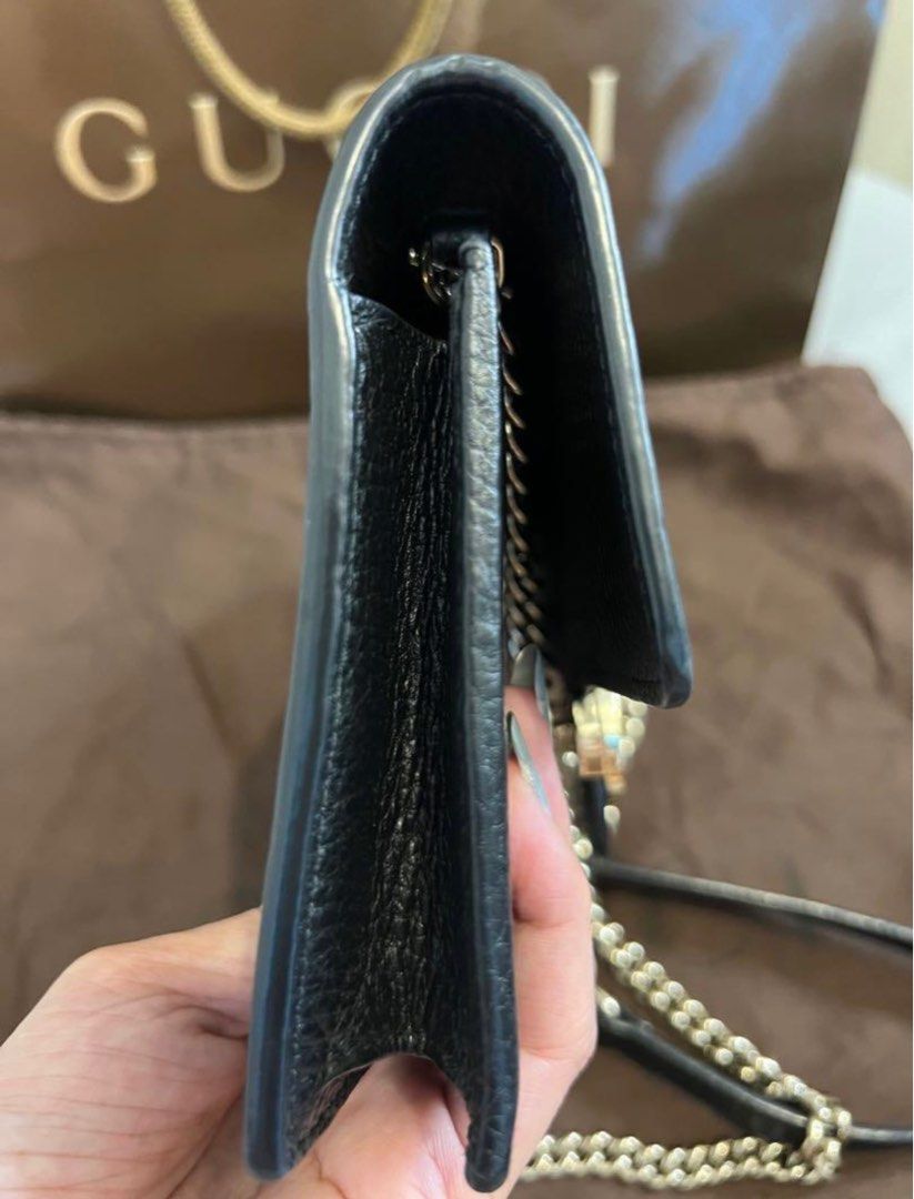 Gucci Dionysus Wallet on Chain (WOC) Leather 