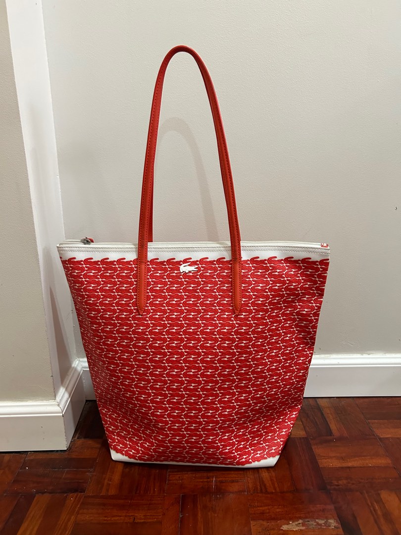 AUTHENTIC LACOSTE TOTE BAG, Women's Fashion, Bags & Wallets, Tote Bags