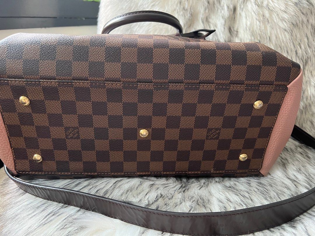 Authentic Louis Vuitton Ebene Normandy In Magnolia for Sale in