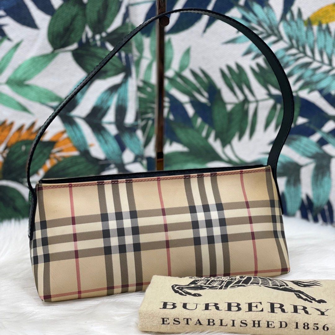 Original Burberry boston bag, Luxury, Bags & Wallets on Carousell
