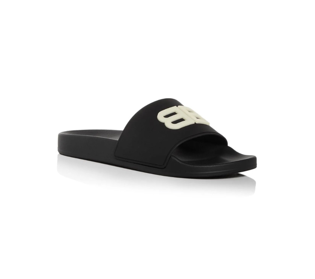 Authentic Balenciaga BB Slides, Men's Fashion, Footwear, Flipflops and ...