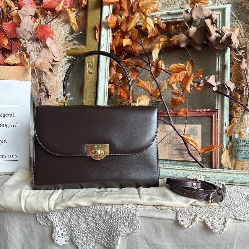 Bally vintage bag with handle 90 new