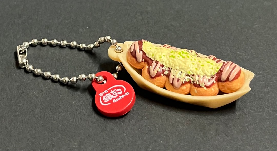 Bandai Takoyaki Keychains, Hobbies & Toys, Toys & Games on Carousell
