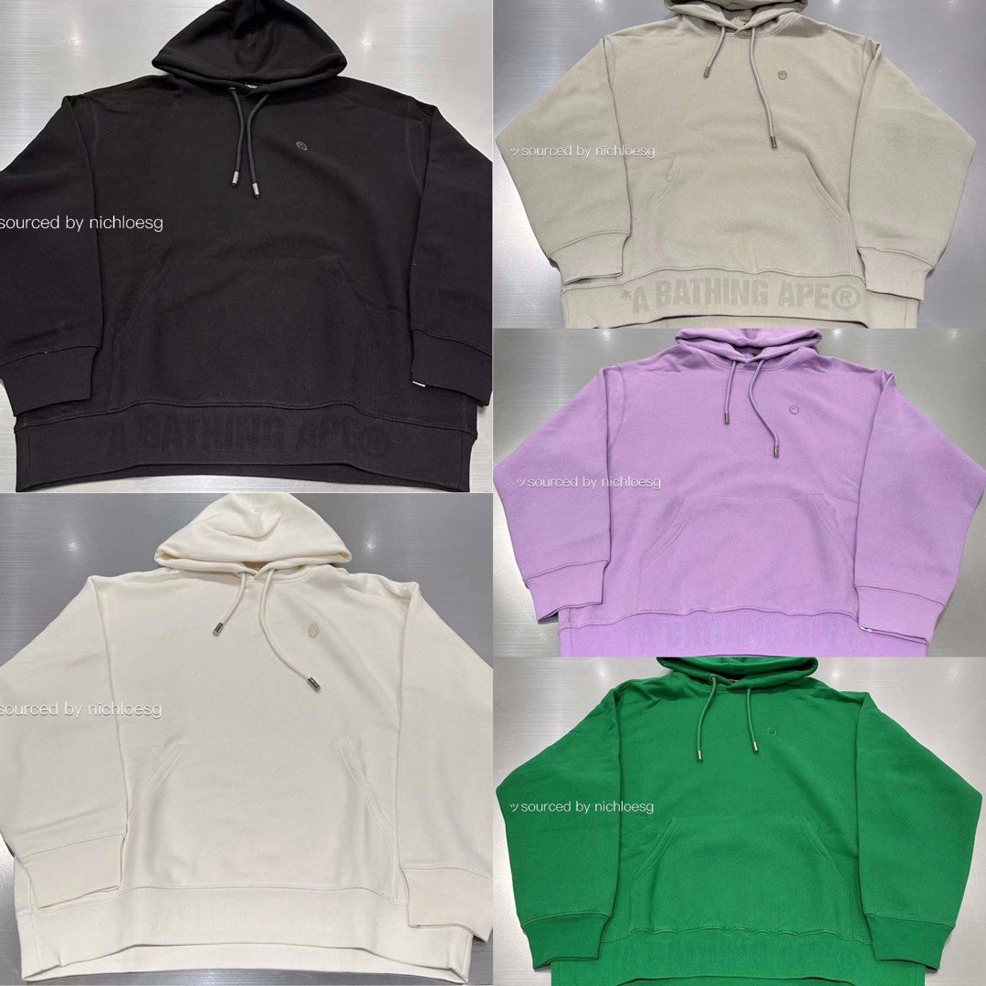 BAPE One Point Pullover Hoodie Green