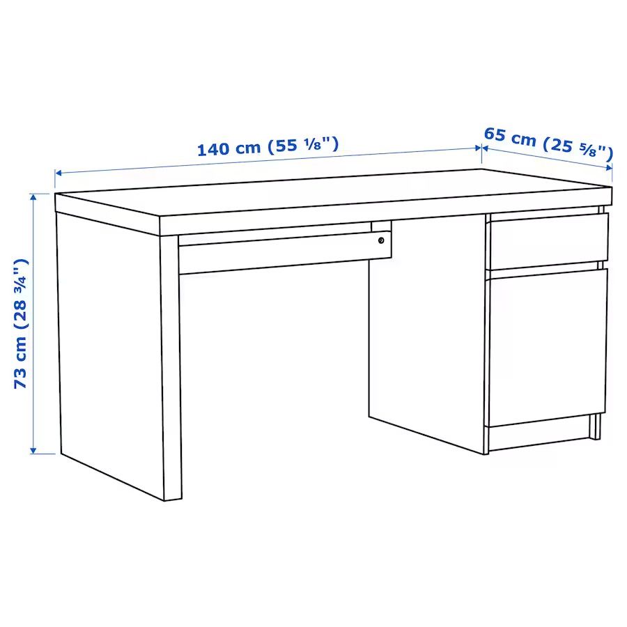 White hotsell desk $50
