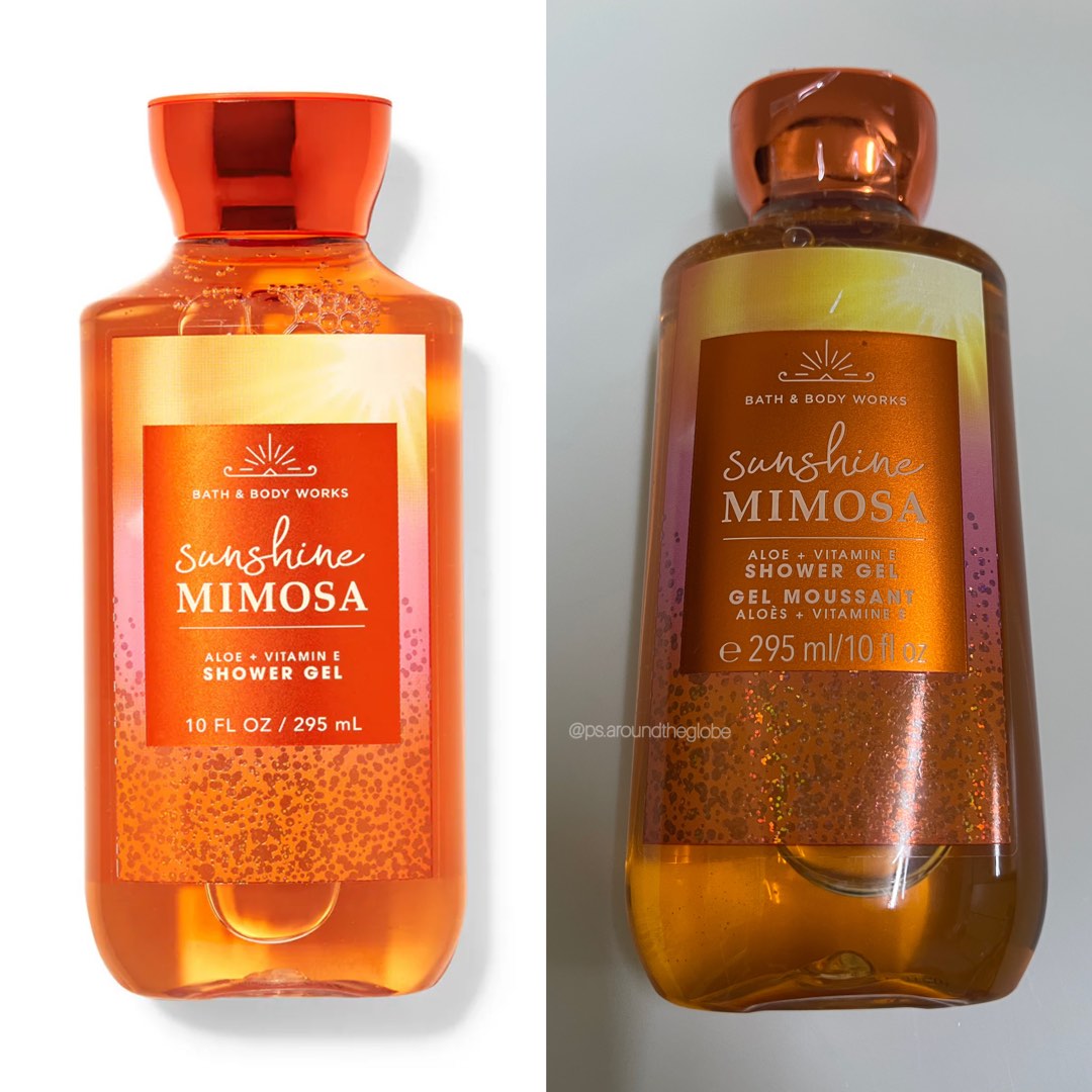 Bath & Body Works Sunshine Mimosa Shower Gel / 295 ml, Beauty