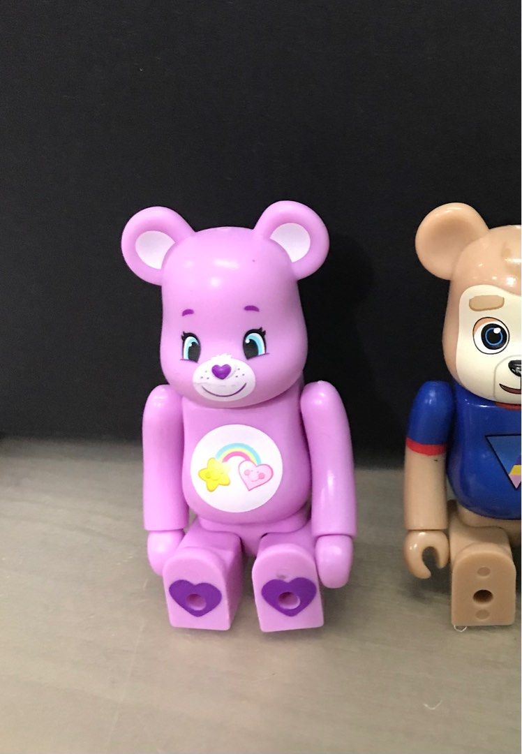 Bearbrick Series 43 Care Bear 100% BE@RBRICK Share Bear 紫色愛心熊