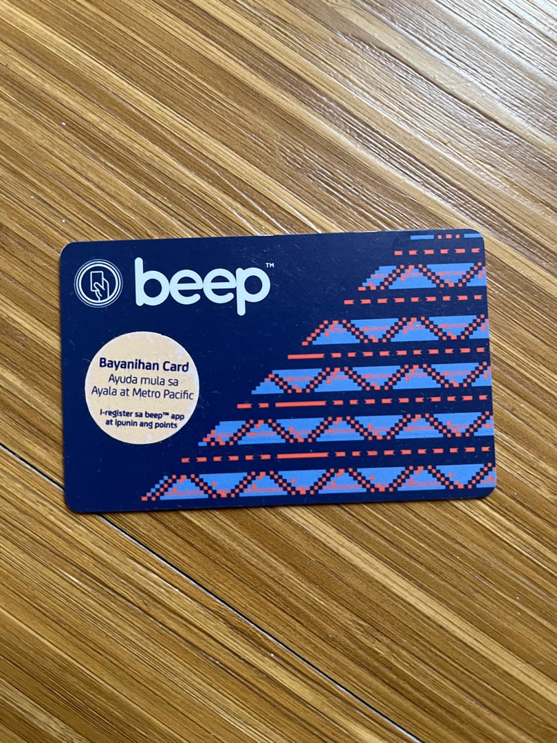 Beep Card 2025 expiry, Hobbies & Toys, Travel, Travel Essentials