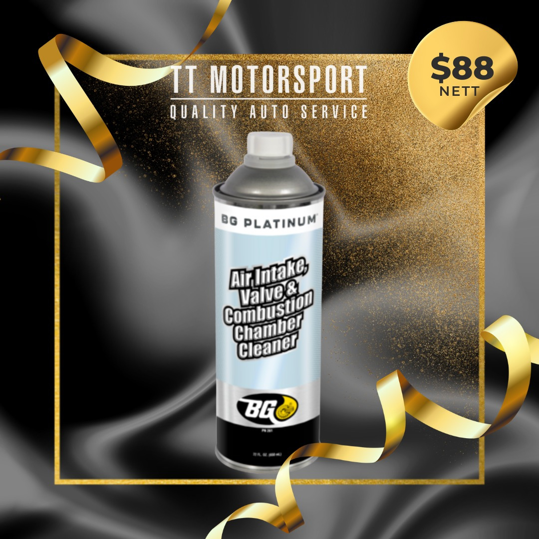 BG Platinum® Air Intake, Valve & Combustion Chamber Cleaner, Car