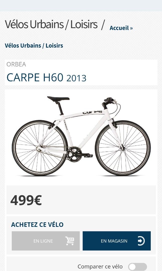 Orbea hotsell carpe h60