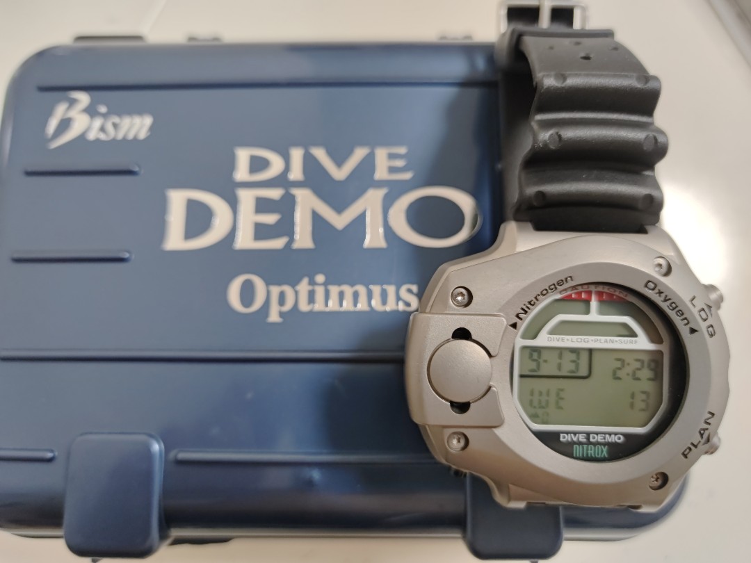 Bism Dive Demo Titanium Diver Watch 鈦金屬多功能專業潛水錶