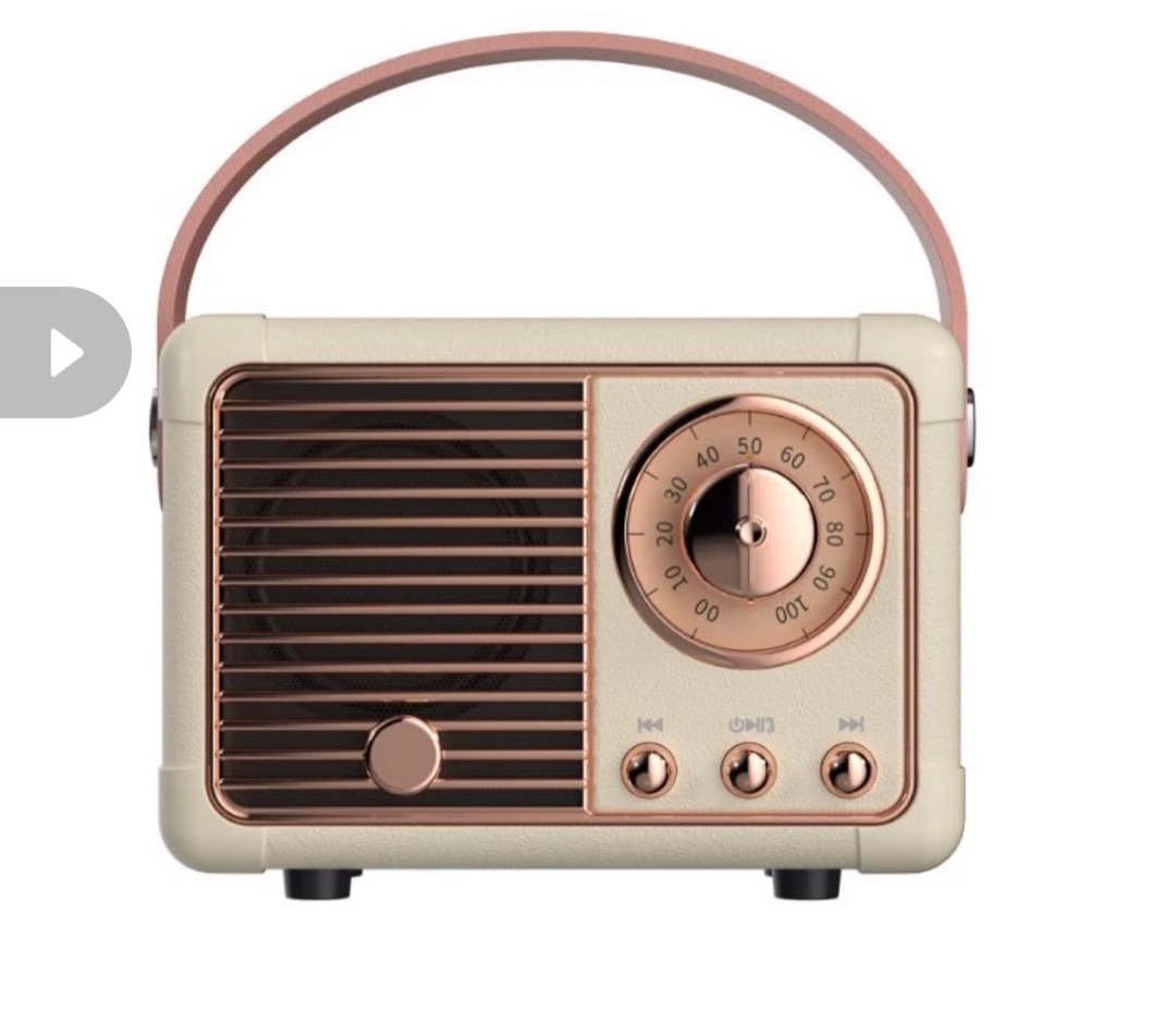 Bluetooth Portable Vintage Radio Mini Speaker, Audio, Portable Music