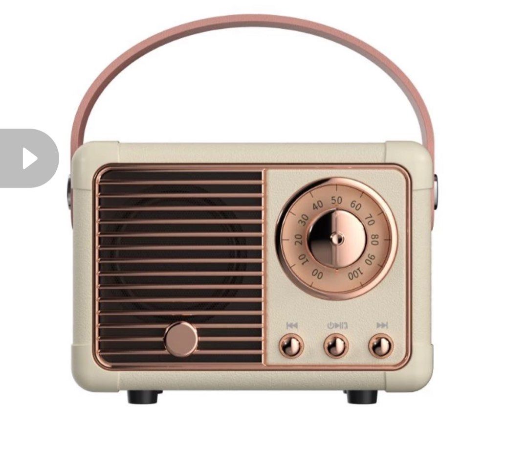 Bluetooth Portable Vintage Radio Mini Speaker, Audio, Portable Music