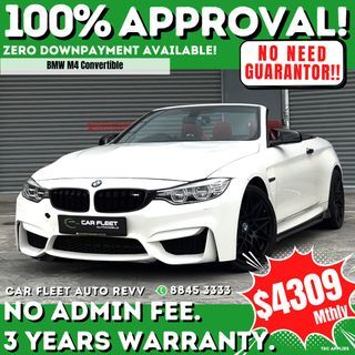 BMW M Series M4 Convertible  Auto
