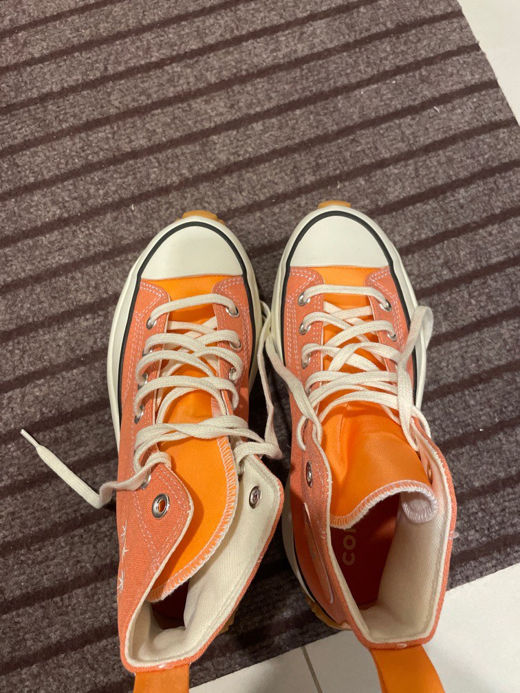 All new arrivals orange converse