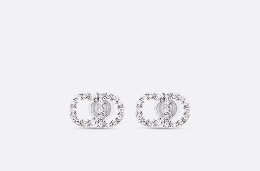 BNIB Dior Clair D Lune Earrings Luxury Accessories on Carousell