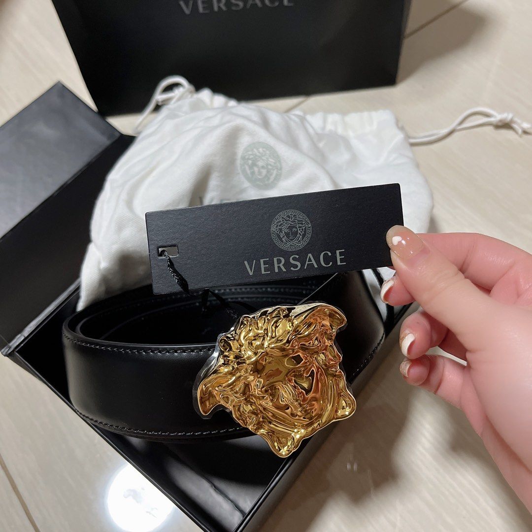 Versace, Accessories, Versace Authentic Leather Belt