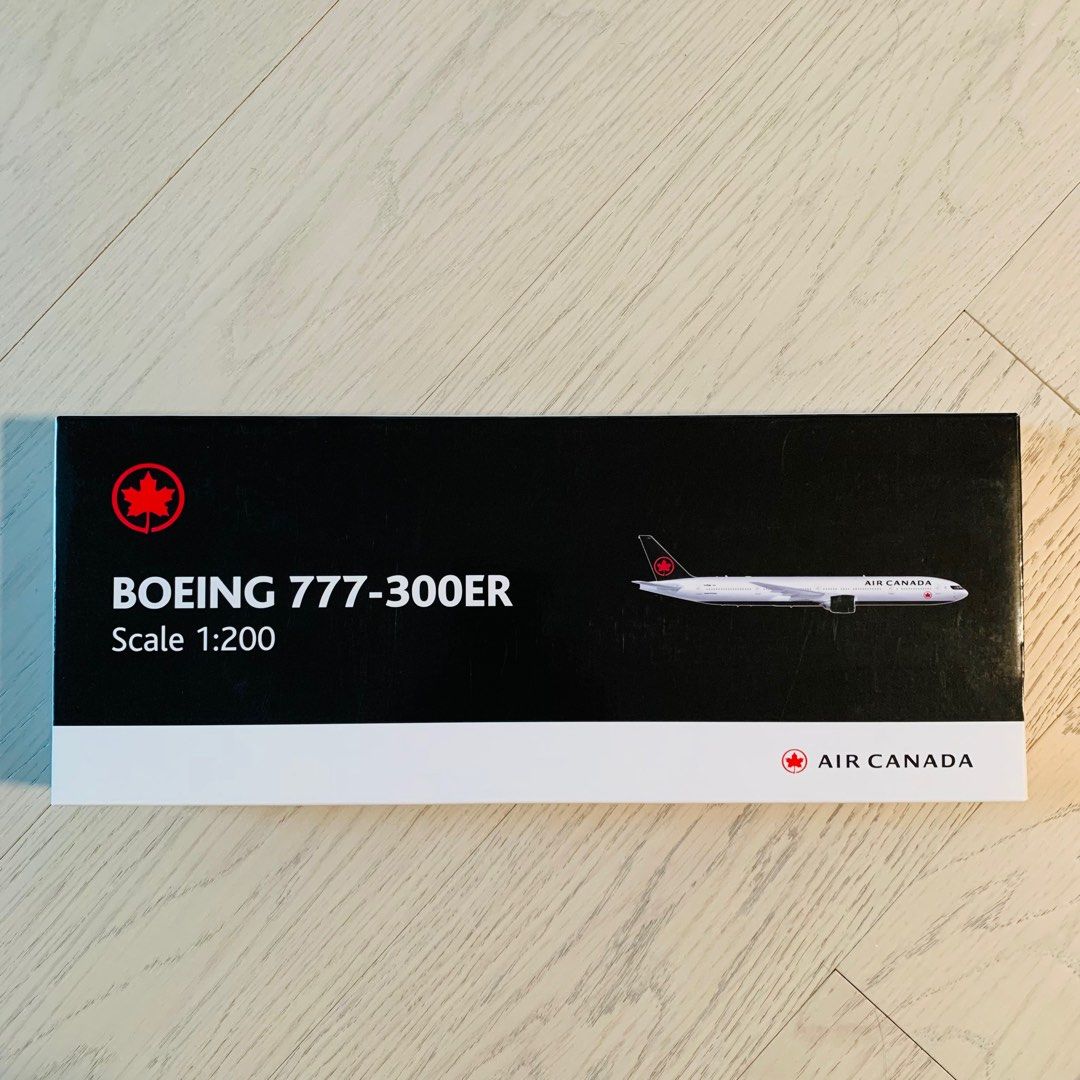 boeing 777-300er scale 1:200 飛機模型, 興趣及遊戲, 玩具& 遊戲類