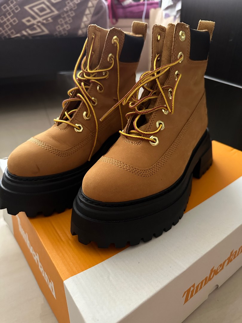 Chunky on sale timberland boots